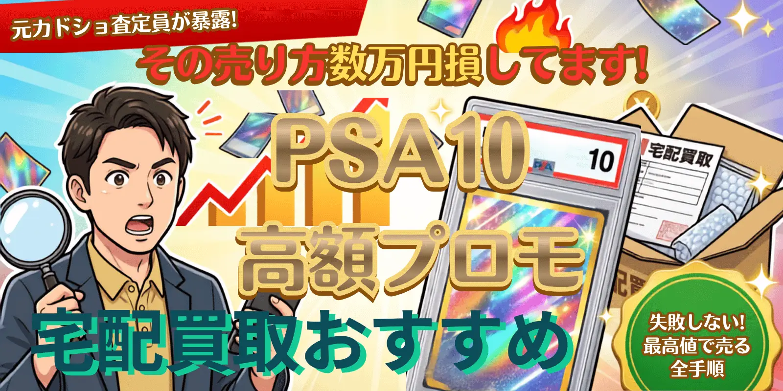 トレカ宅配買取おすすめ比較ランキング